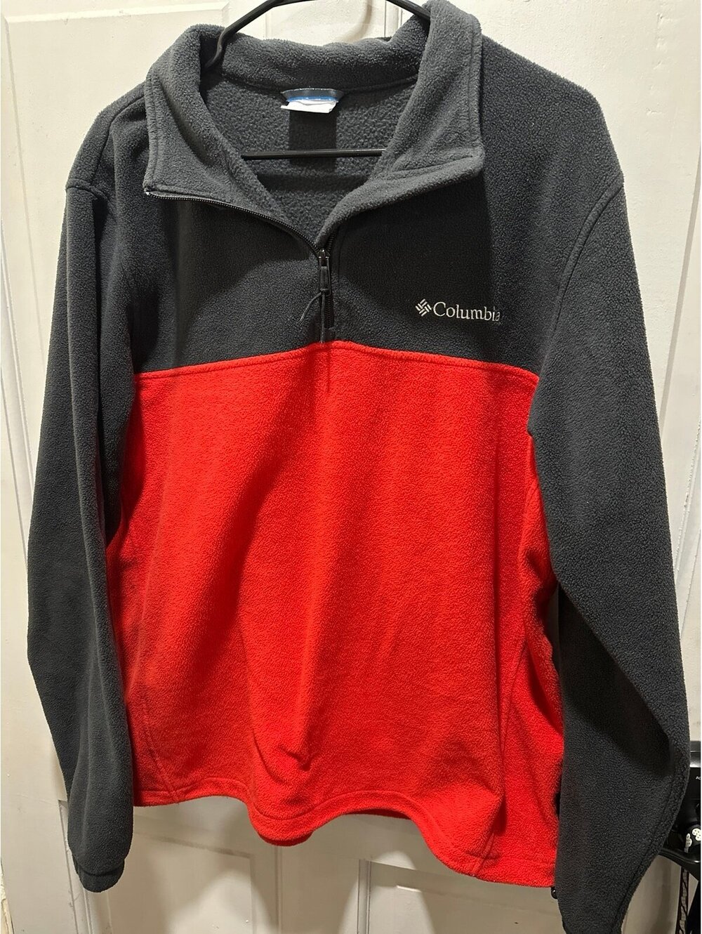 Columbia quarter zip pullover fleece size XL